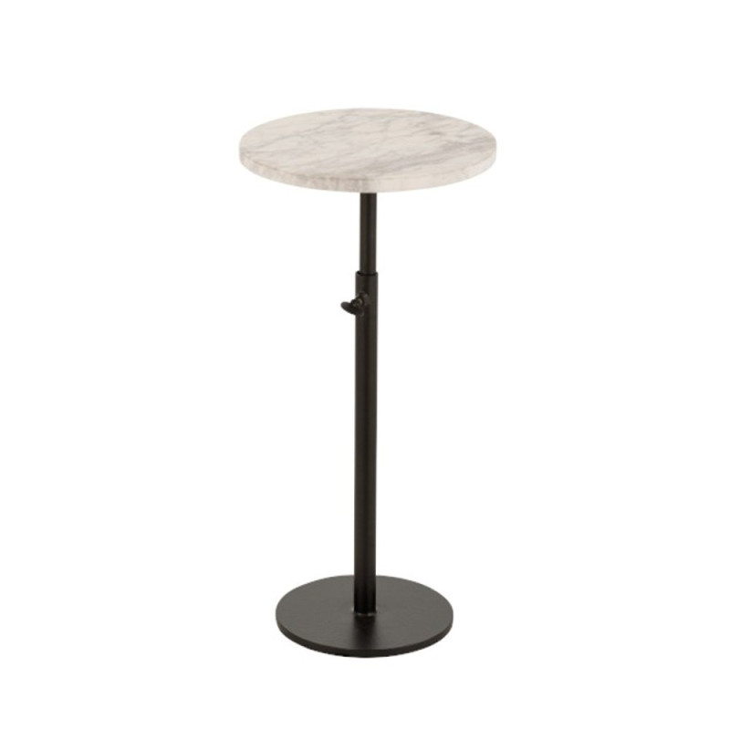 Table d'appoint en marbre hauteur réglable ASAR