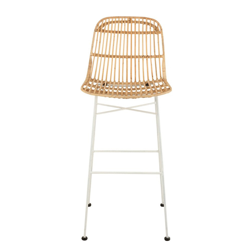 Tabouret de bar moderne en rotin EMAL