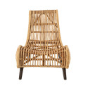 Fauteuil design en rotin style bohème VYVY