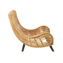 Fauteuil design en rotin style bohème VYVY
