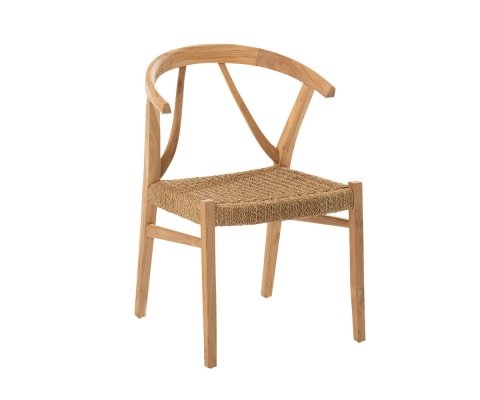 Chaise en bois clair style nordique LOJIME