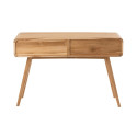 Console en bois et cannage 3 tiroirs SABLA