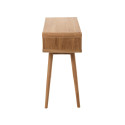 Console en bois et cannage 3 tiroirs SABLA