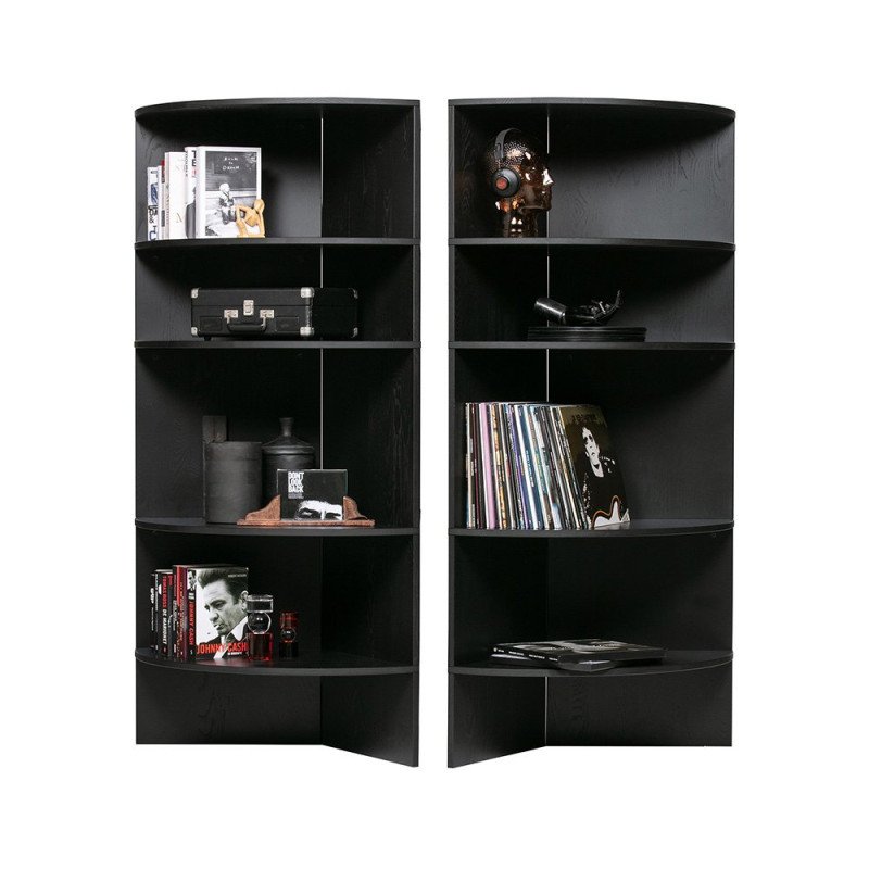 Bibliothèque design pour coin MAXELL - Woood