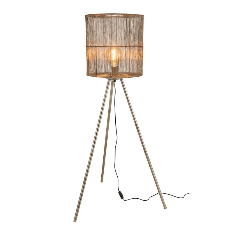 Lampadaire en métal antique ISOBEL