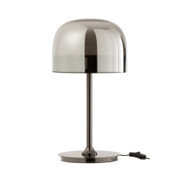 Lampe de table design en verre et métal TUIMO