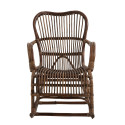 Fauteuil à bascule en bois style bohèmeTARDE
