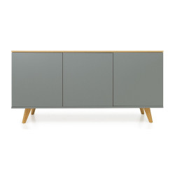 Buffet moderne 3 portes style scandinave AMELIO