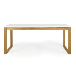 Table à manger 180x90cm en bois MADIA