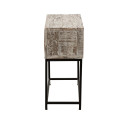 Console vintage 8 tiroirs bois recyclé JULIE - J-line