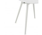 Chaise plastique blanc style moderne WHITE - J-line