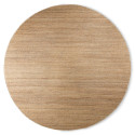 Tapis en jute rond bohème 250cm YOMI