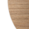 Tapis en jute rond bohème 250cm YOMI