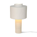 Lampe à poser style grec en résine PAMPA