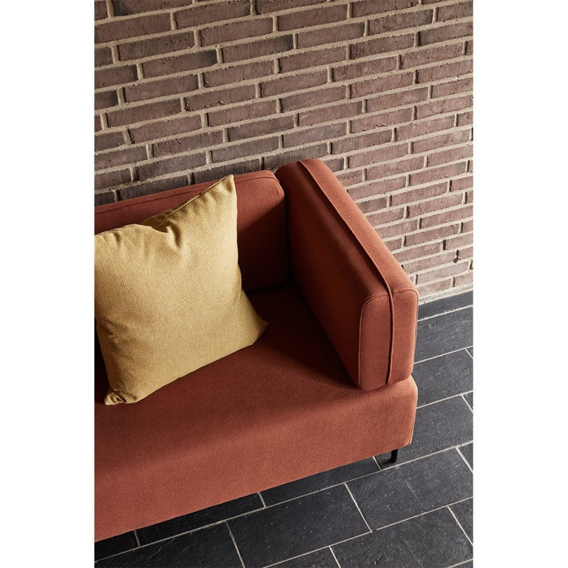 Canapé contemporain 189cm couleur brique POPA