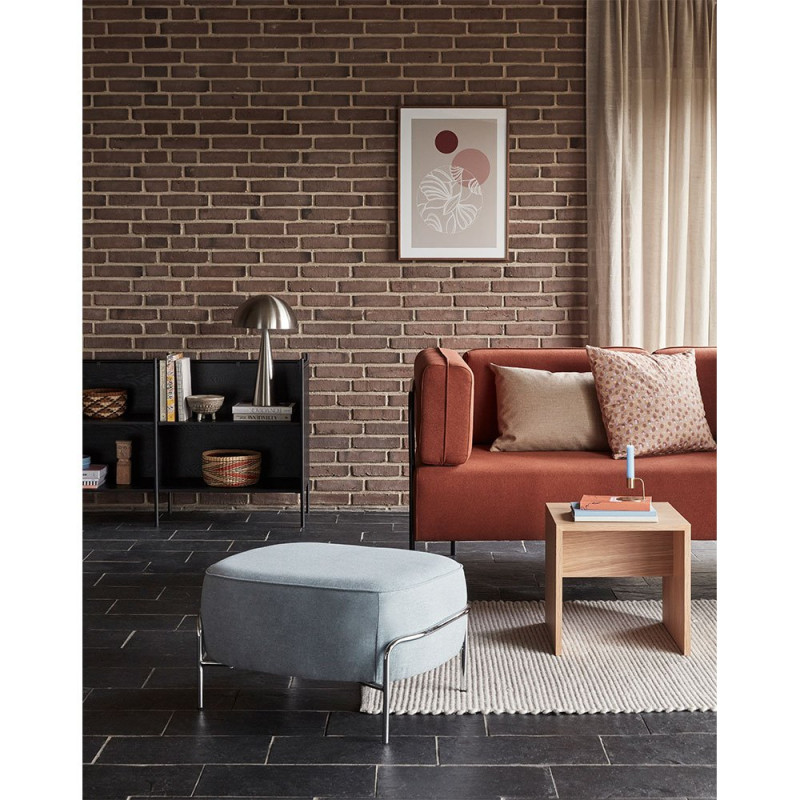 Canapé contemporain 189cm couleur brique POPA