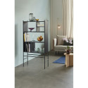 Canapé contemporain 2 places en tissu bicolor APOLON