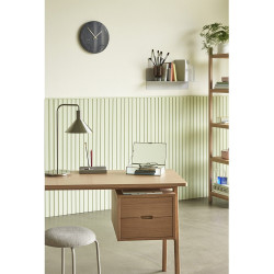 Bureau scandinave en bois 2 tiroirs BUMA