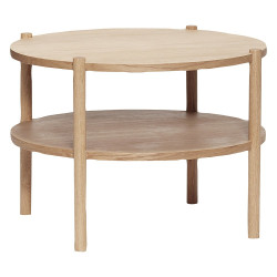 Table basse ronde 60cm en bois KALIMERA