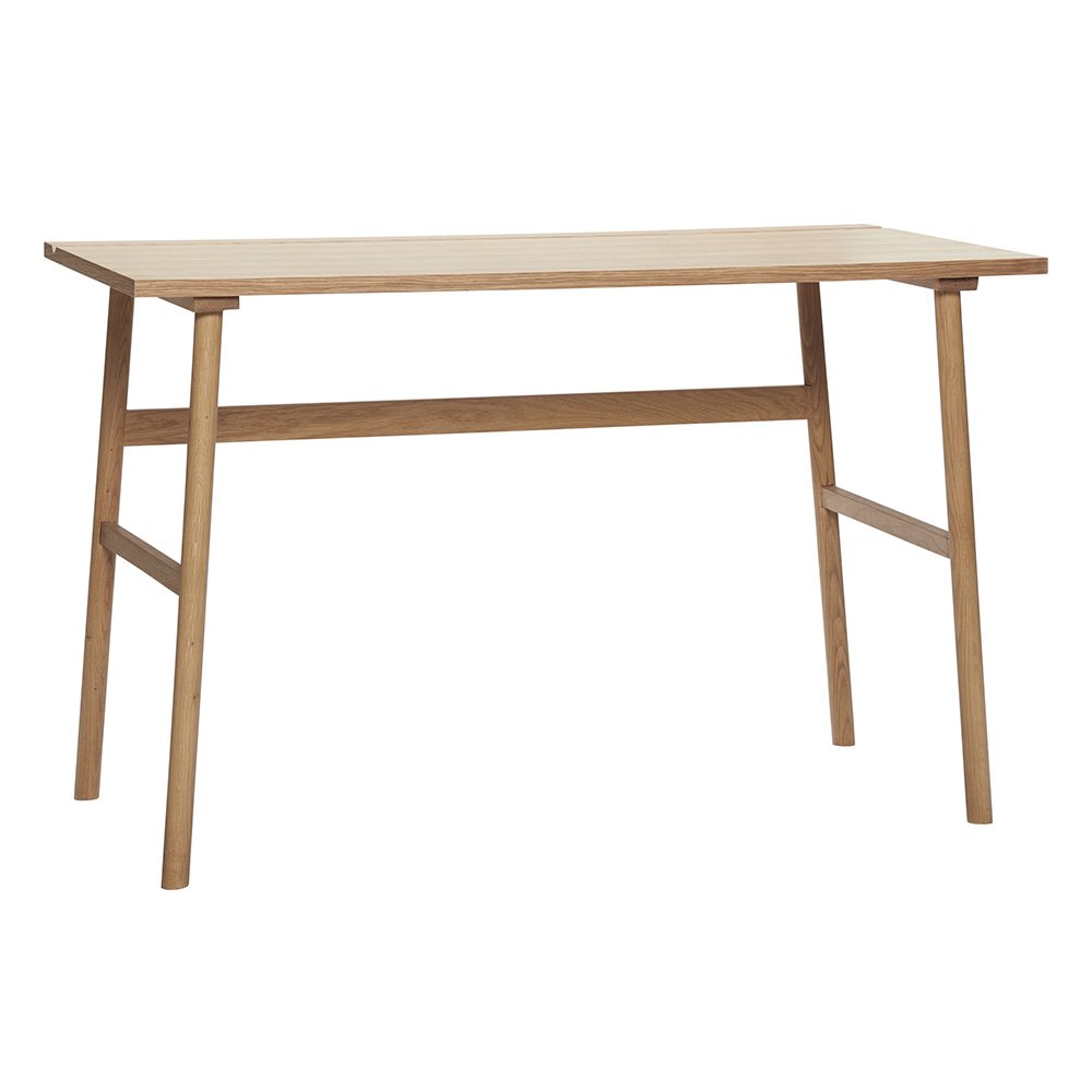 Bureau vintage en bois de noyer 120cm NOYELLE