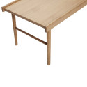 Table basse en bois de chêne 137x50cm MILATA