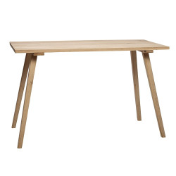 Table à manger scandinave 150x65cm en bois BYRA