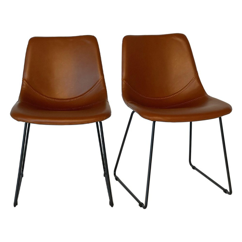 Lot de 2 chaises scandinave-KOMA