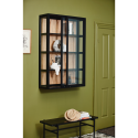 Banc 100cm en bois de pin foncé LUEGO