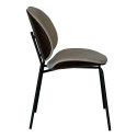 Chaise design scandinave wallnut-KARMA