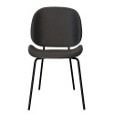 Chaise design scandinave wallnut-KARMA