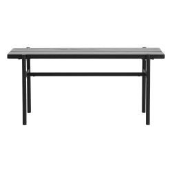 Banc 100cm en bois de pin foncé LUEGO