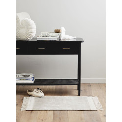 Console vintage 3 tiroirs en bois de teck MIO