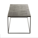 Table basse rectangulaire en métal QINA - J-line