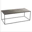 Table basse rectangulaire en métal QINA - J-line