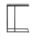 Table d'appoint en métal noir SIFO