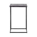 Table d'appoint en métal noir SIFO