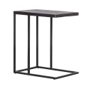 Table d'appoint en métal noir SIFO