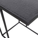 Table d'appoint en métal noir SIFO