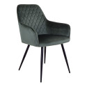 Chaise design velours-COLGA
