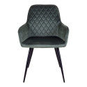 Chaise design velours-COLGA