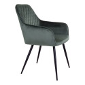 Chaise design velours-COLGA