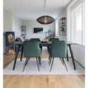 Chaise design velours-COLGA