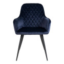 Chaise design velours-COLGA
