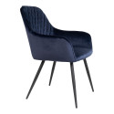 Chaise design velours-COLGA