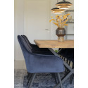 Chaise design velours-COLGA