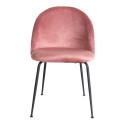 Chaise lounge velours scandinave-KOALA