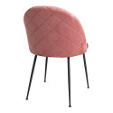 Chaise lounge velours scandinave-KOALA