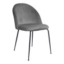 Chaise lounge velours scandinave-KOALA