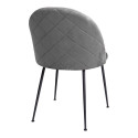 Chaise lounge velours scandinave-KOALA