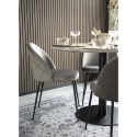 Chaise lounge velours scandinave-KOALA